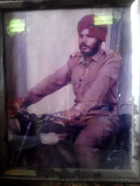 Photo of Basant Singh, victim of extrajudicial execution on June 01, 1993, in Dehlon, Jagraon, by Punjab Police